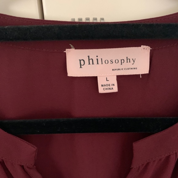 Size Large never work Philosophy Nordstrom Rack - Picture 2 of 2